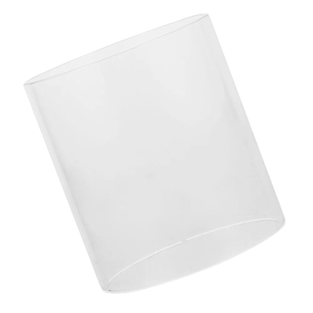 

Transparent Glass Hurricane Candleholder Windproof Cylinder Shade for Wedding Centerpieces Protectors Elegant Home Decor