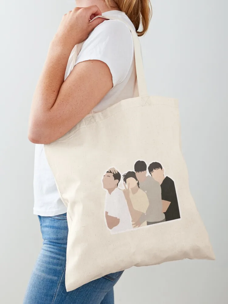 

Park Seo Joon, V, Choi Woo Shik, Peakboy Tote Bag Woman shopper bag free delivery bags shoping bag custom bags