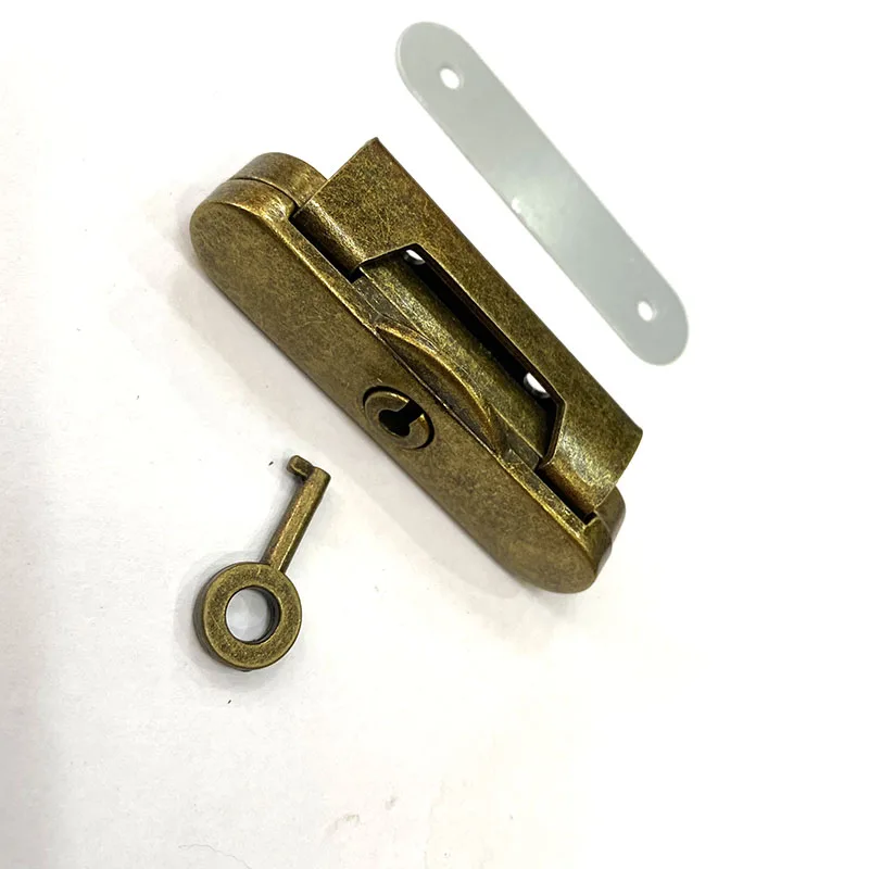 Combination lock Bronze Silver Password Lock Latch Jewelry Wooden Box Fixed Lock Suitcase Coded Locks Hardware Accessories