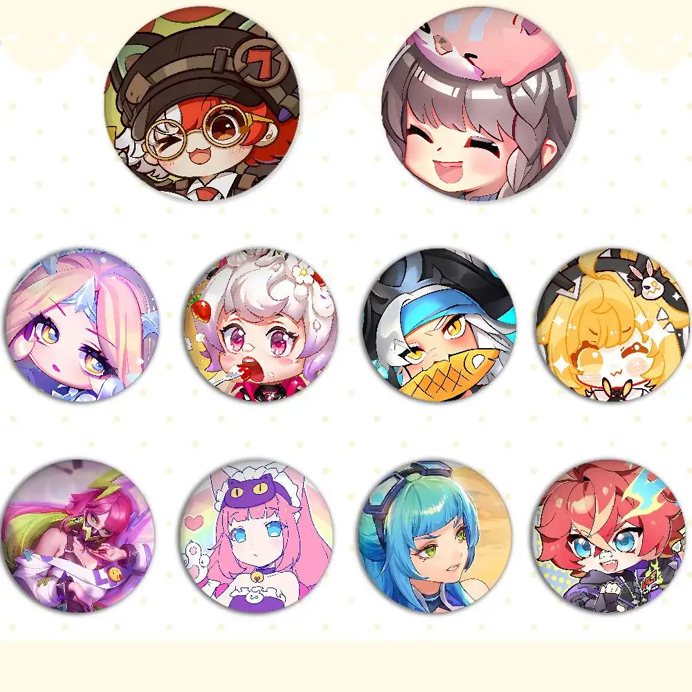 

AOV Game A-Arena Of Valor Badges Badges Tinplate Soft Button Pin Brooch Metal Badge Custom Jewelry Accessories Hat Bag Lapel