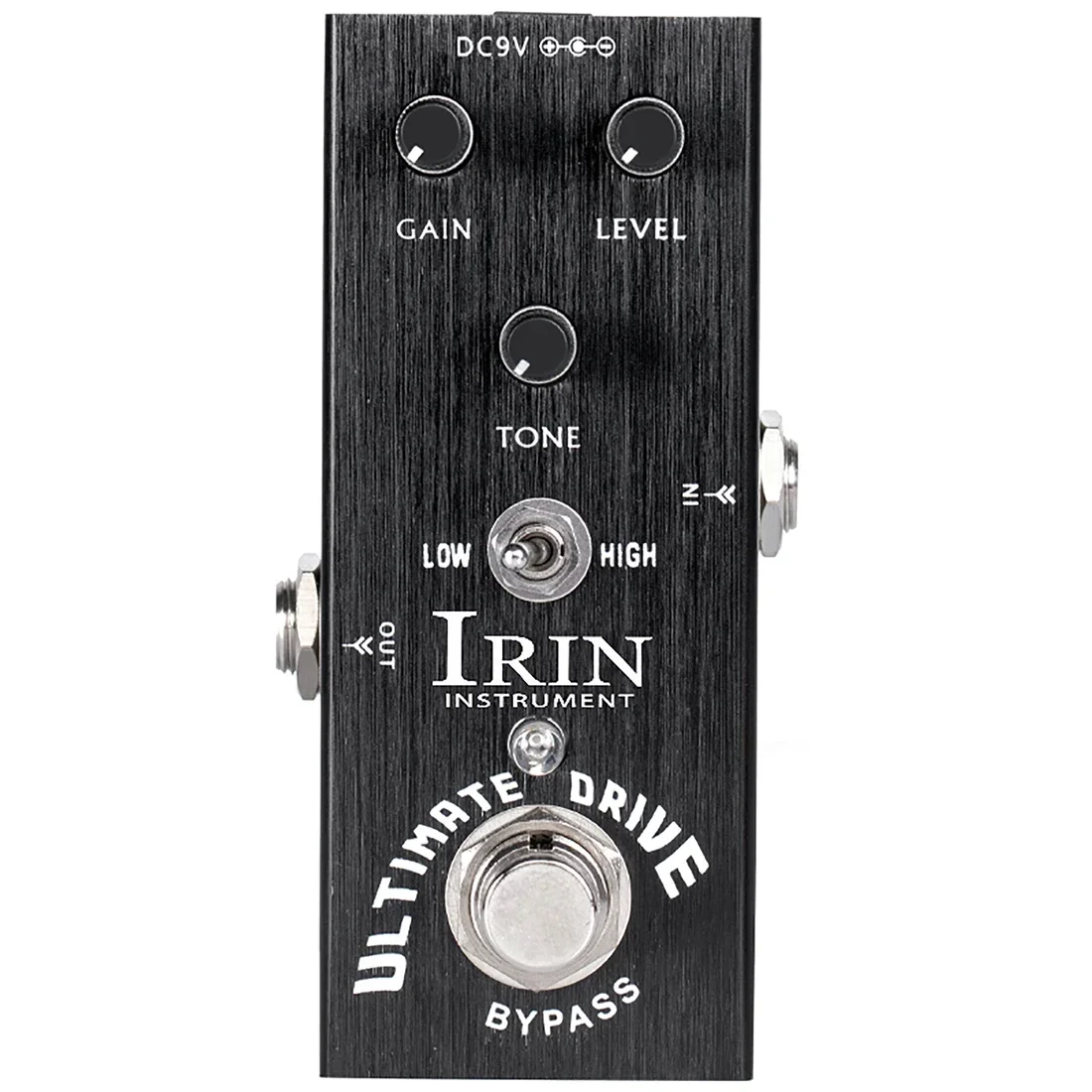 IRIN AN-11 Ultimate Drive Guitar Effects Pedal Overdrive Distortion Pedal True Bypass Bordering-on-Distortion Overdrive Effects