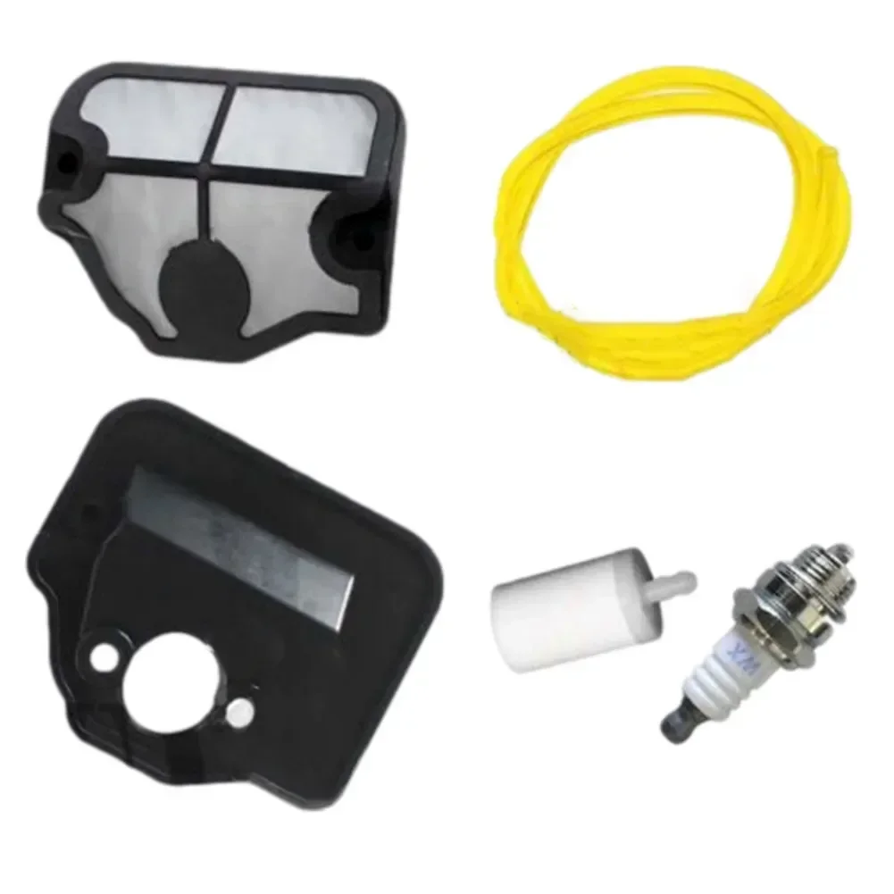 Imagem -04 - Filtro de Combustível de ar Vela de Ignição Mangueira para Husqvarna 36 41 136 137 141 142 Kit de Serviço Peças de Motosserra Substituir 530 02 9811