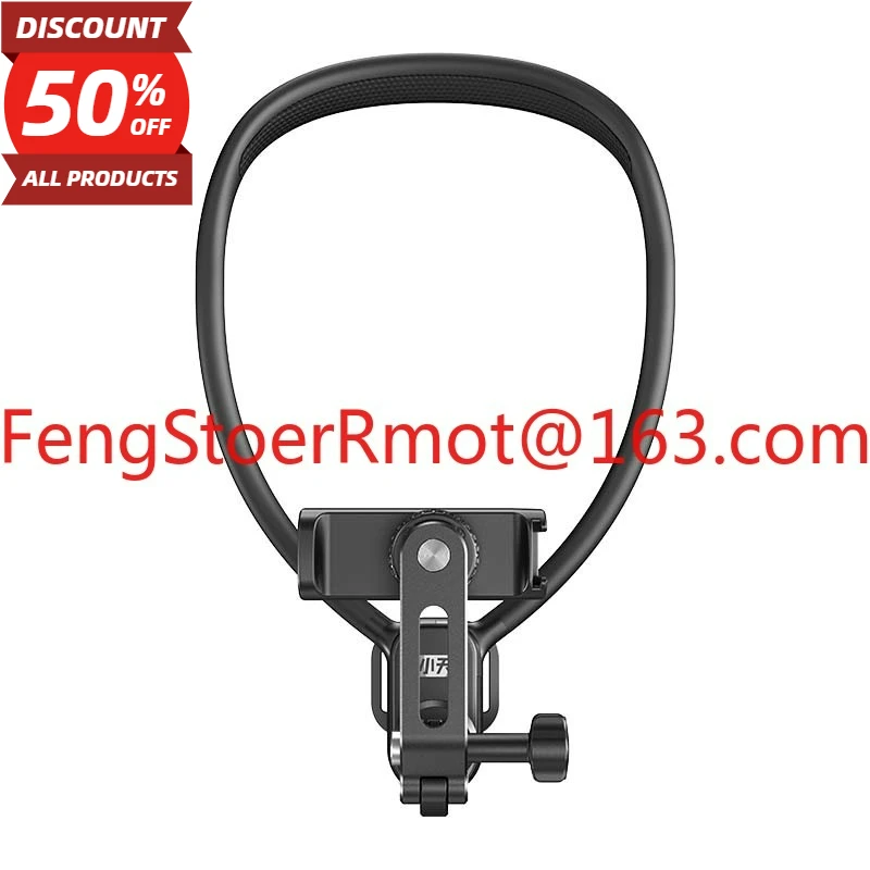 

3 neck mounted phone holder anti shake neck holder for phone fill light bracket