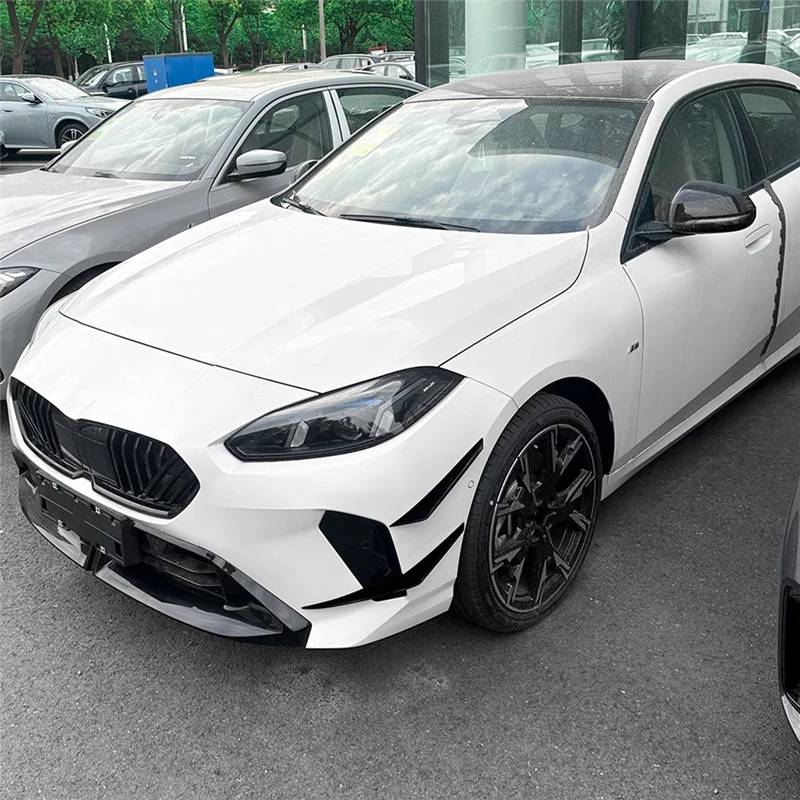 

A85E-Front Side Spoiler Trim For BMW 1 2 Series F70 F74 M Sport 2024 2025 Car Splitter Wing Spoiler