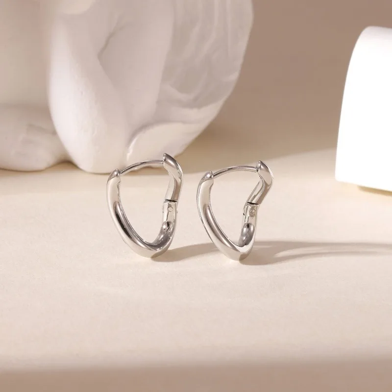 

Новые минималистичные маленькие серьги, серьги, серьги, из титановой стали с золотым напылением, женские, нерегулярные, из нержавеющей стали