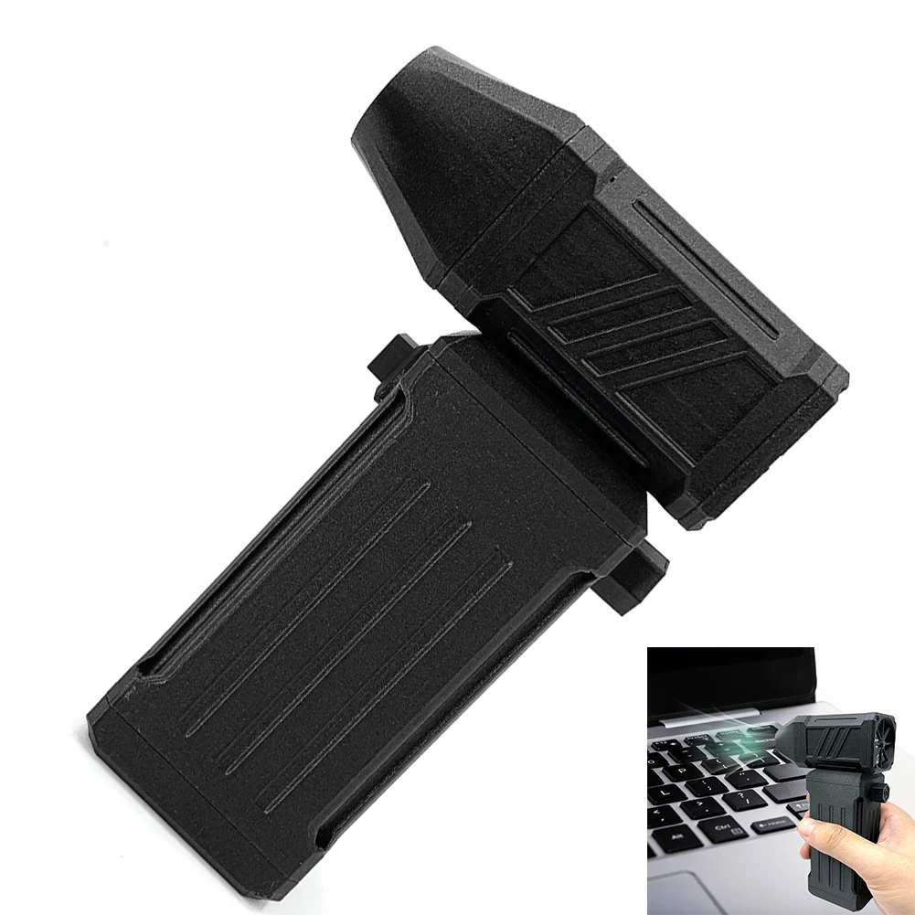 

Mini Turbo Fan Speed Adjustable Turbo Violent Fan 110000RPM Small Fan 45M/S Built-In Battery for PC Keyboard Camera