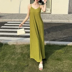 Miyake Pleated Fashion Dress Women Designer Sleeveless Black Pink Purple Dresses Girl Elegant Aesthetic Clothes Midi Dresses