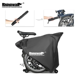 Rhinowalk Folding Bike Bag Cover Ultralight Bicycle Carry Storage Bag For Brompton Outdoor Cycling Lightweight Bike Bag Cover