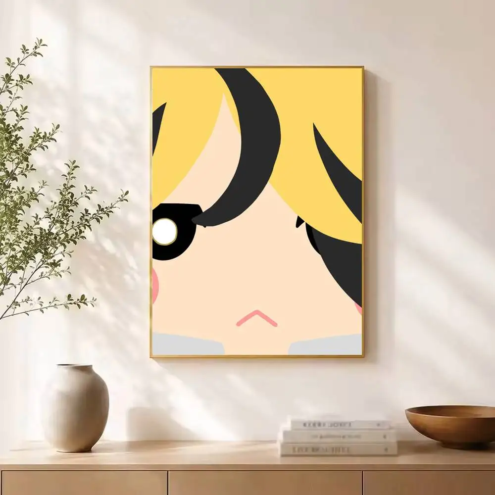 Tokyo R-Revengers Kazutora Hanemiya Poster Waterproof Wall Art Sticker For Bar Living Room Vintage Decor High Quality Print Gift