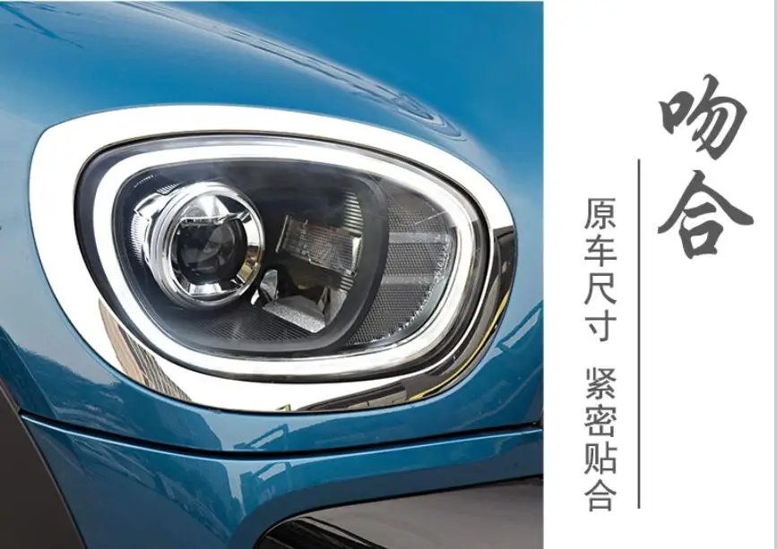 bumper lamp for mini Headlights LED 2017~2019/2007~2016 Headlight DRL LED Head Lamp Bi Xenon Beam Accessories