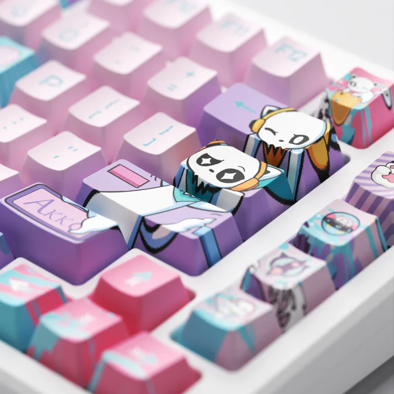 Factory Wholesale  7th Anniversary MOD007PC Wired Gaming Keyboard Ice Cream Switch Gasket Structure Mechanical Keyboard