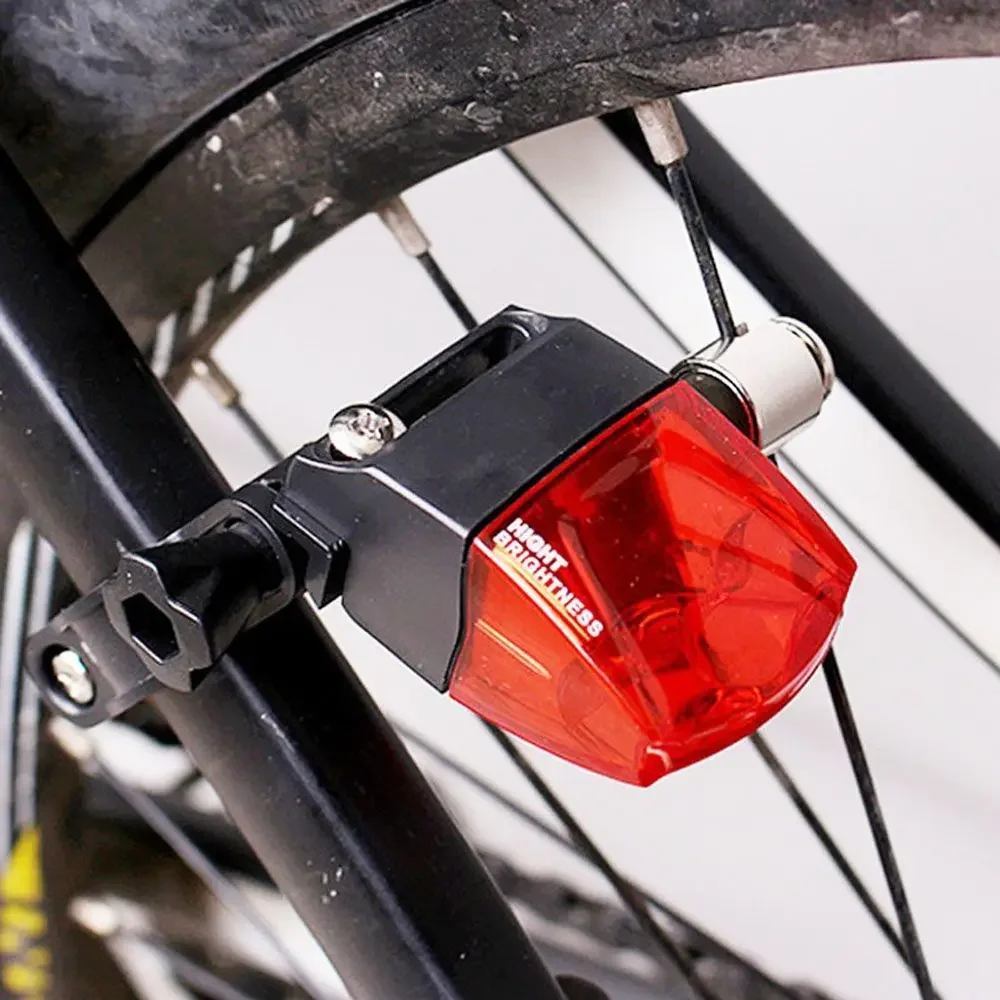 Induction Cycling Rear Lights Bike Seatpost Taillights Taillights Bicycle Lights Bike Rear Light Safety Warning Lamp
