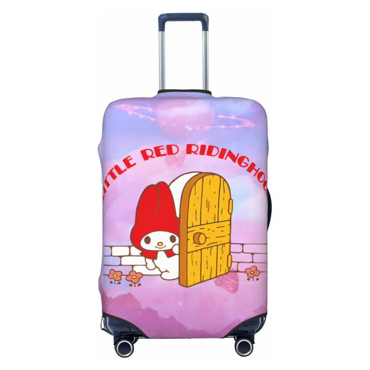 

Custom Little Red Riding HoodMy Melody Luggage Cover Protector Fashion Cartoon Bunny Travel Suitcase Covers for 18-32 Inch