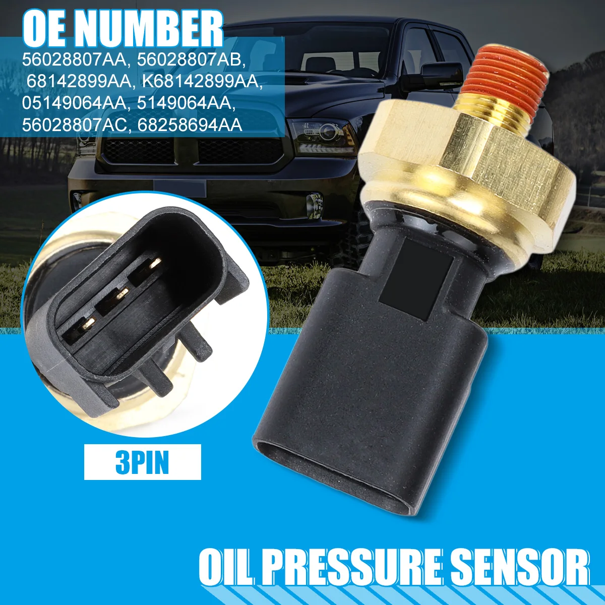 05149062AA 56028807AA 05149062AB Oil Pressure Switch Sensor For Chrysler 200 Aspen Pacifica For Dodge Avenger For Jeep Liberty