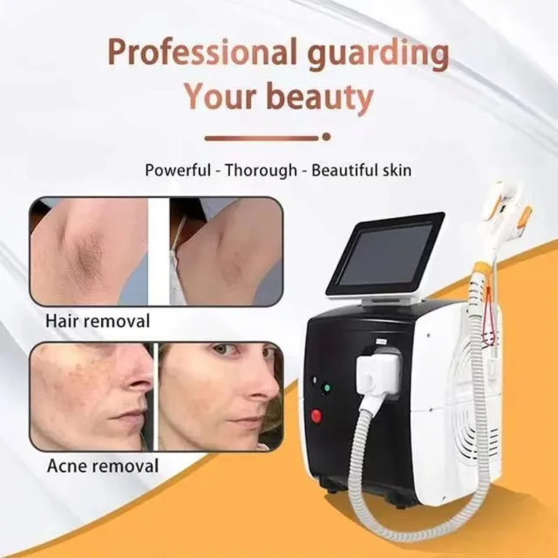 

DPL IPL Painless Hair Removal Machine Freckle Acne Treatment Vascular Therapy Skin Rejuvenation Professional Beauty Salon Device