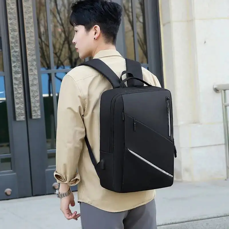 Newest Leisure Travel Backpack Business Waterproof Computer Bag Printable Men's Fashionable Short Trip Backpack