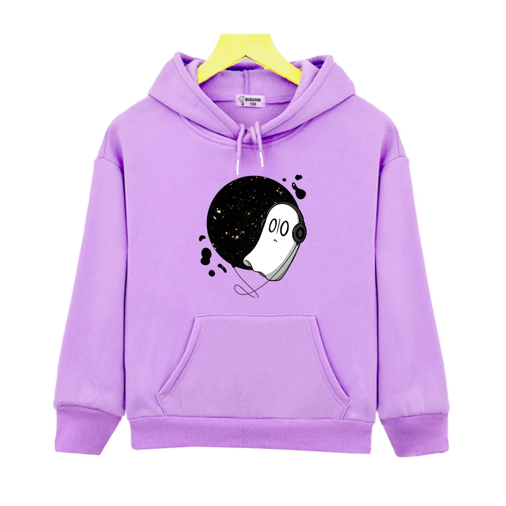 Napstablook Hoodies Kawaii Undertale Game Ghost Sweatshirt for Kids clothes Boy Girls Clothing Cartoon Graphic Pullovers Hooded