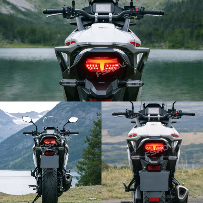 Rear Tail Light Brake Turn Signals Integrated LED Stop Light For Honda CB750 Hornet XL750 RH12 2024 2025 Motorcycle