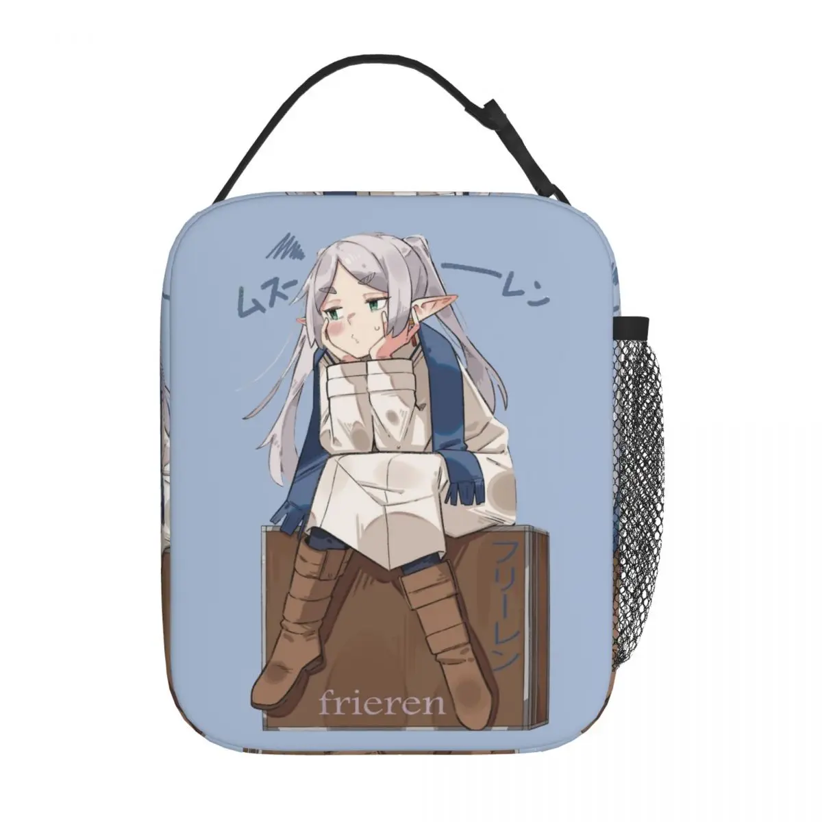 

Frieren Anime Manga Insulated Lunch Bags Thermal Bag Reusable Meal Container Portable Tote Lunch Box Men Women College Outdoor