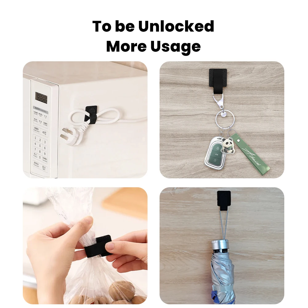 Toocki Tearable USB Cable Winder Cable Organizer Cable Management Ties Phone Accessories Wire Cord Organizer