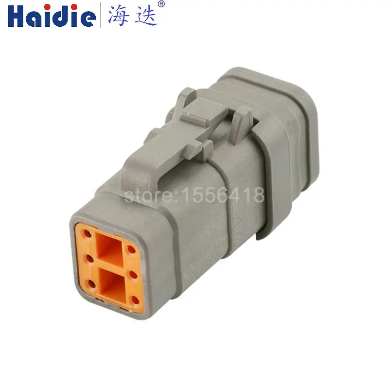 1-20 sets 6pin auto electric housing plug wire harness waterproof cable connectorDTM06-6S-E007 DTM04-6P-E007/WM-6P