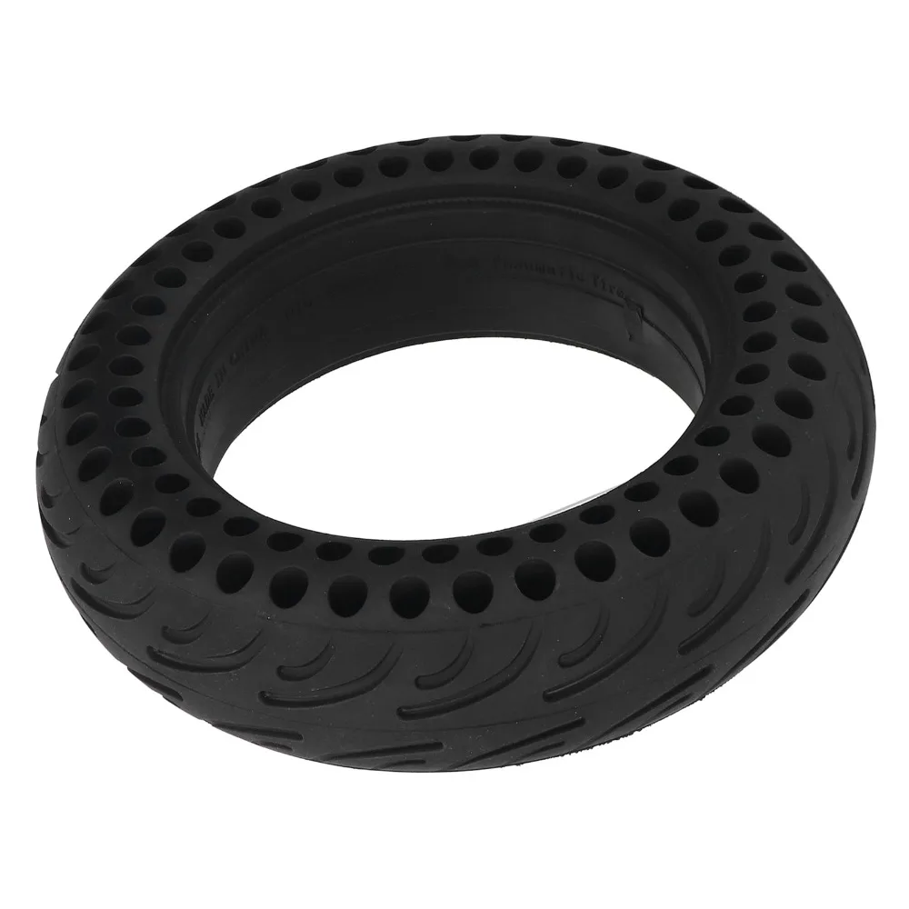 

Прочная шина для электросамоката 70/65-6.5, 10 дюймов, черная, вседорожная, цельнолитая резиновая, для безопасной езды