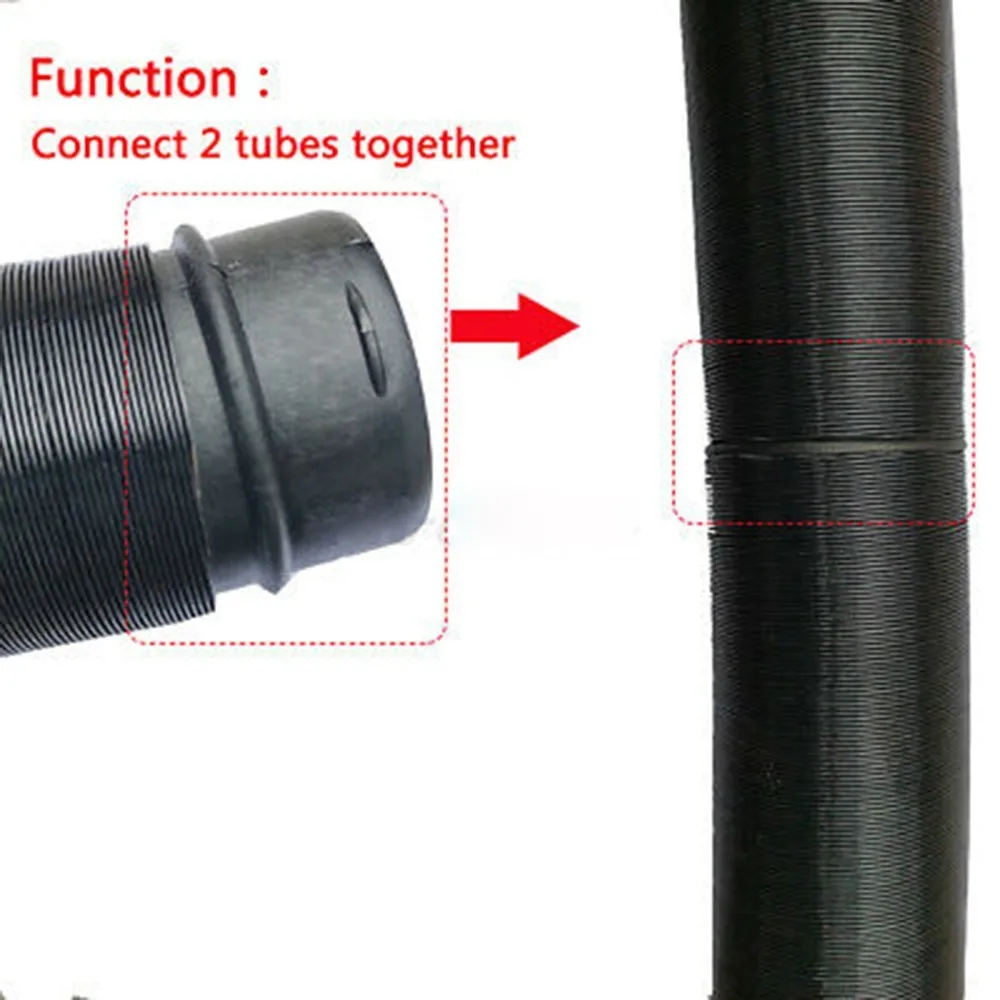 Duct Joiner Length 52mm 2.04in Heater Duct Connector High-quality Materials Long-term Durability Reliable Performance