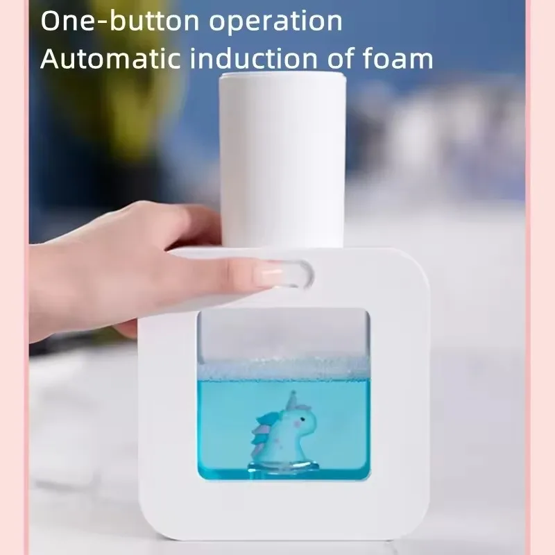 Automatic Soap Dispenser Cute Pet Contact Free Hand Sanitizer USB Charging 400ml Liquid Dispensers Wash Handtizer Personal