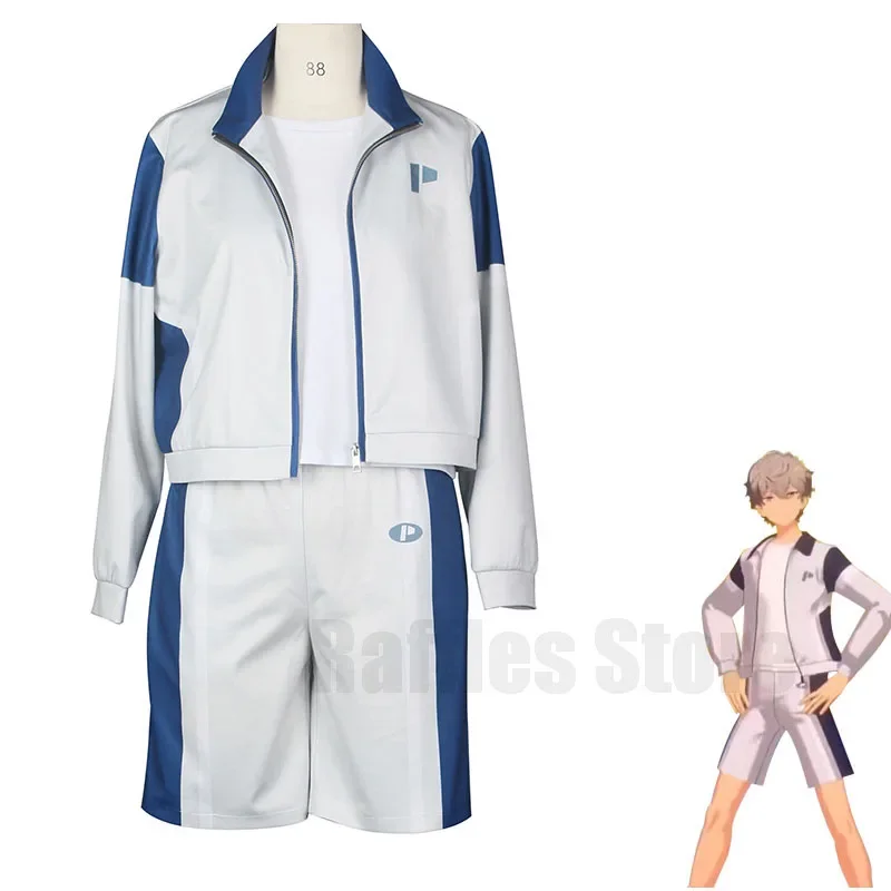 Ensemble Stars Todos os Membros Cosplay Costume com Peruca para Homens e Mulheres, Jogo, Esportes, Fato Diário, Cinza, Carnaval, Es2 Es, Roxo