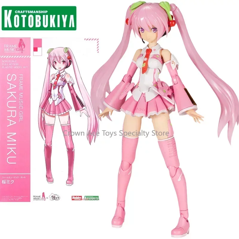 

KOTOBUKIYA FRAME ARMS GIRL FG069 SAKURA MIKU Anime Action Figure Assembly Model Trendy Toy Model Dolls Holiday Gift for Children