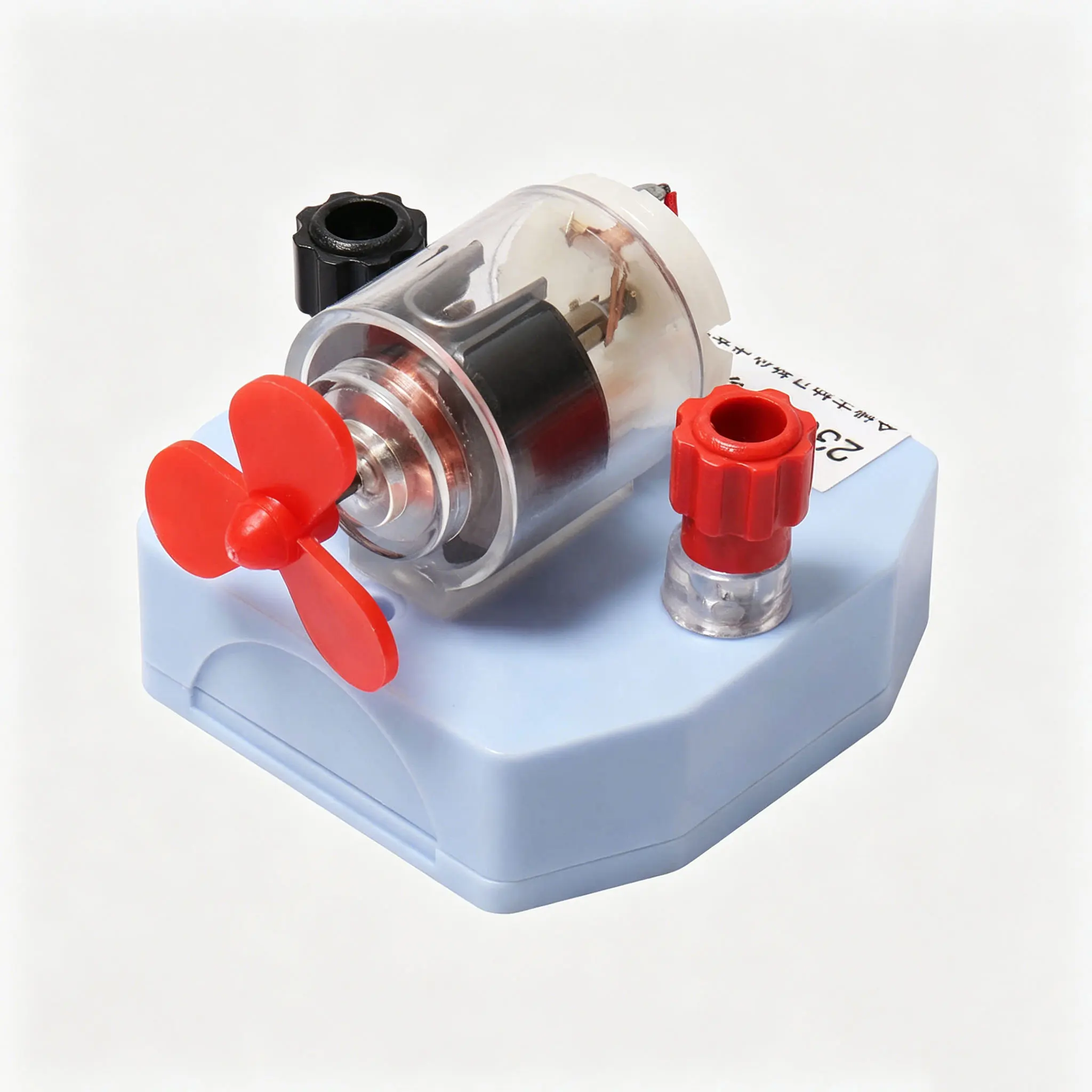 

DIY Toy Electric Motor Transparent Plastic Shell Activated Science Experiment Teaching Equipment Creative Educational Toy Gift