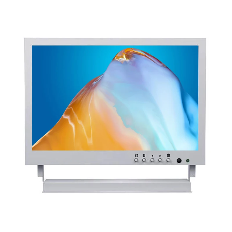 1280x800 Cheap 10.1 Inch Desktop White LCD Computer Touch Monitor With AV BNC VGA HDMI USB Resistive/Capacitive Touch Screen