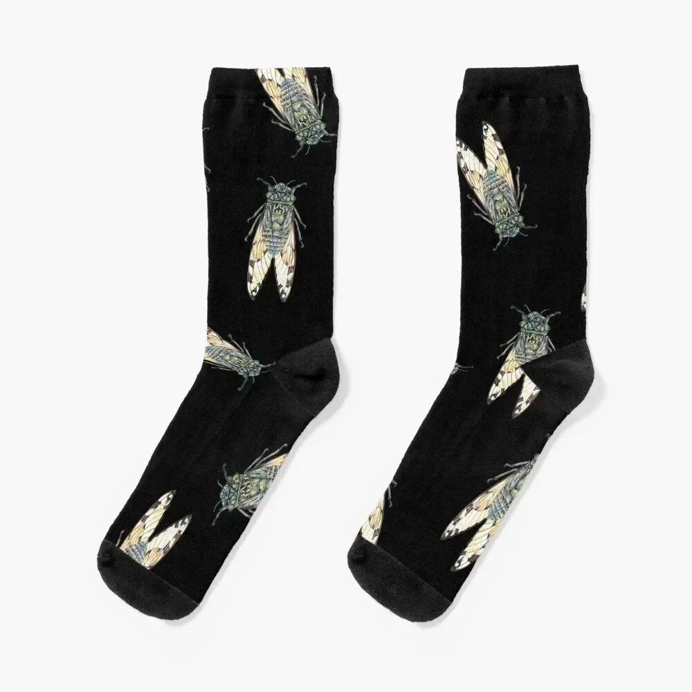 

Cicada Eastern Brood X Reemergence / They're Back Socks Lots Soccer professional running hiking Socks Male Women's