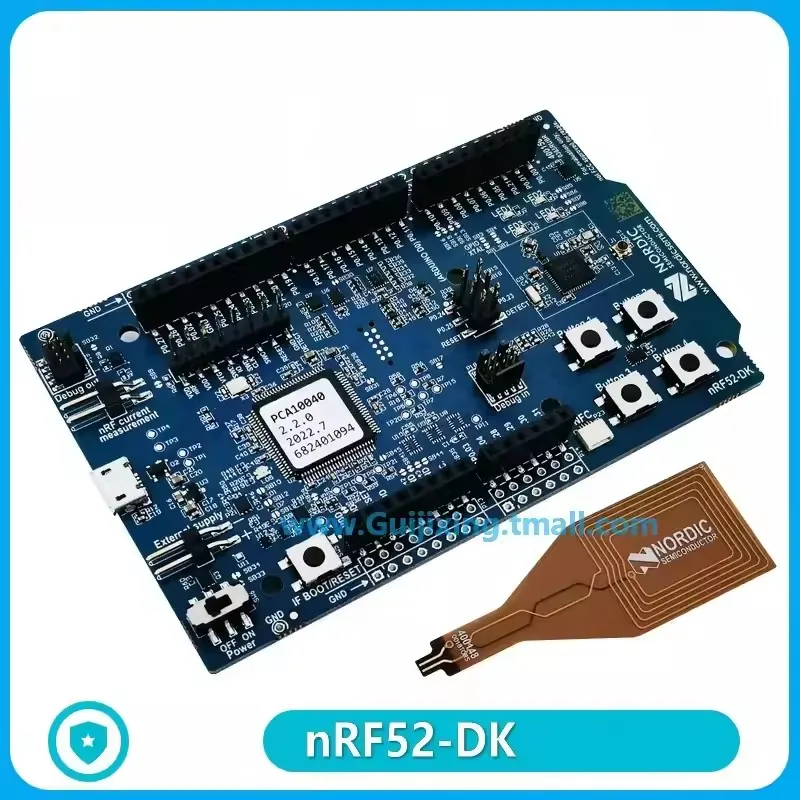 nRF52-DK nRF52805/810/832 SoC بلوتوث منخفضة الطاقة NFC ANT 2.4 جيجا هرتز مجلس التنمية