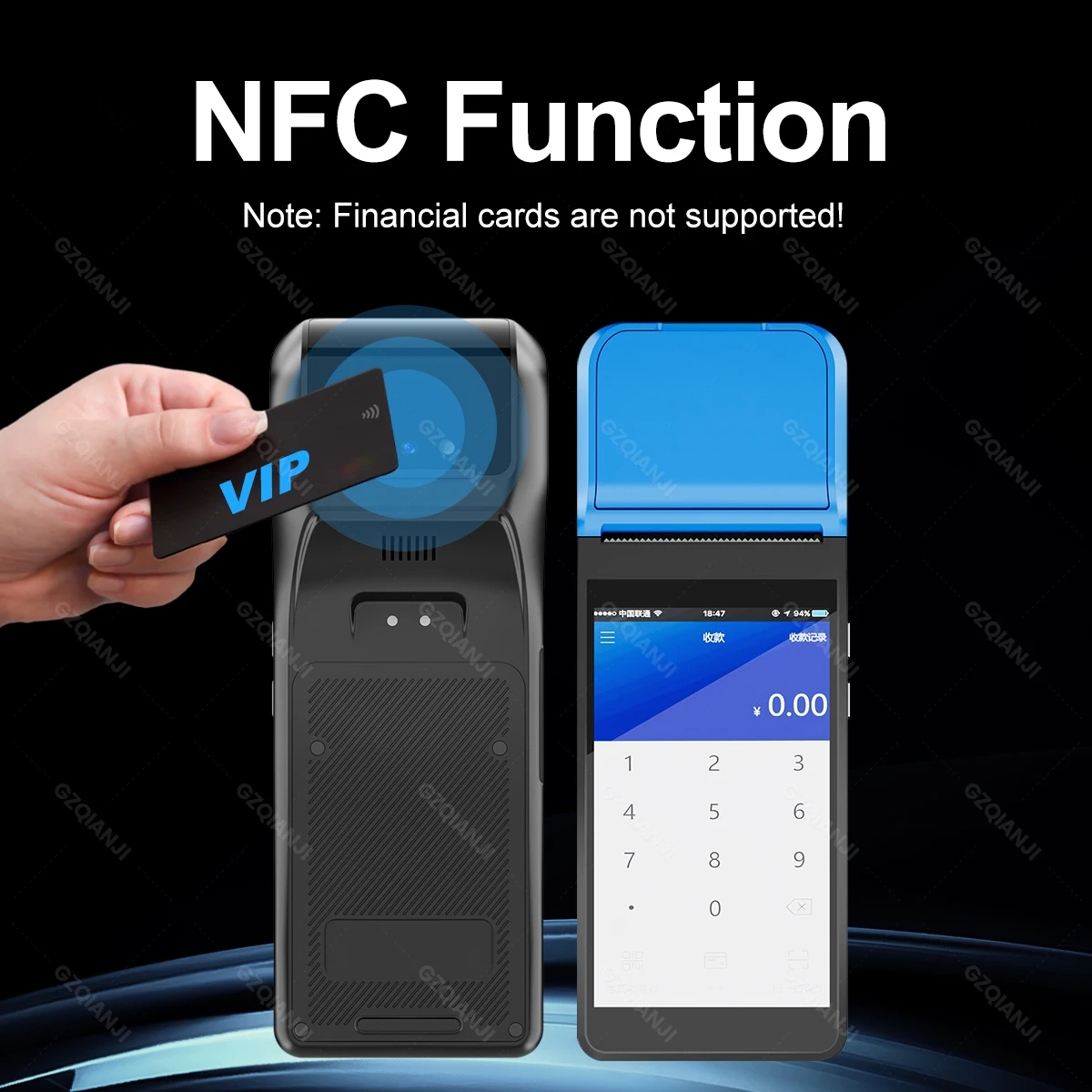 4G Android 11 PDA Handheld POS Terminal With bluetooth Receipt Bill Thermal Printer All in one with NFC Camera Barcode Reader