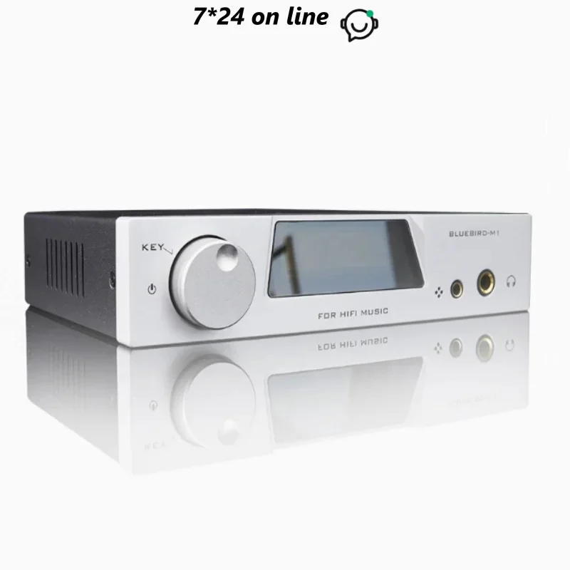 

Аудиофильский аудиодекодер QCC5125 Bluetooth 5.1 Dual ES9038Q2M ЦАП DSD512 Декодер HIFI Цифро-аналоговый преобразователь AMANERO USB