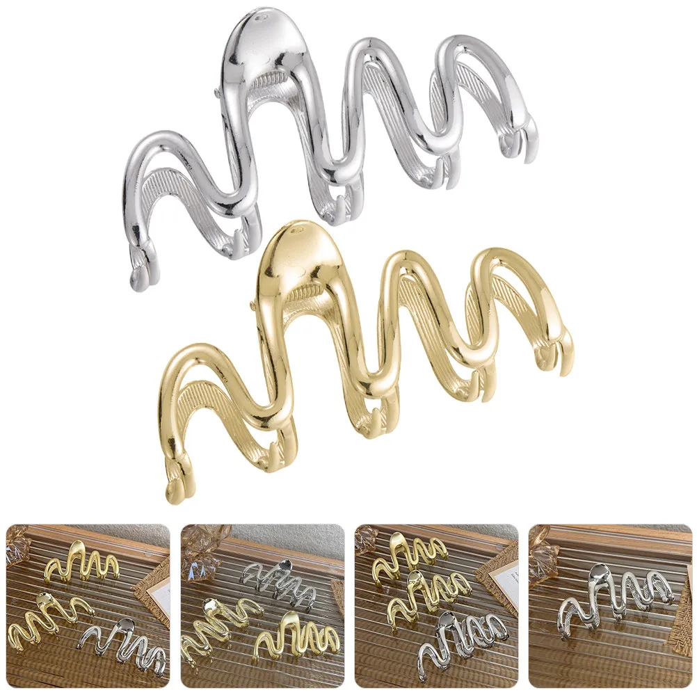 2pcs Large Metal Hair Claw Clip For Thick Long Hair Women Wavy Styling Accessories Jaw Clips Hairdressing Tool