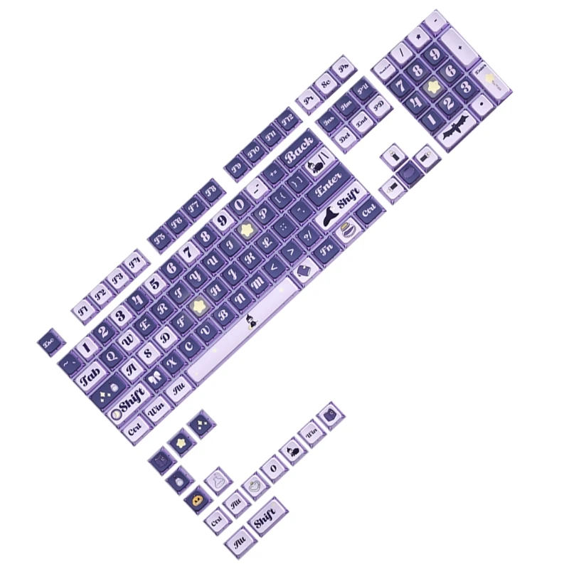 Copritasti PC qualità 120 tasti per tastiere meccaniche Copritasti classici trasparenti
