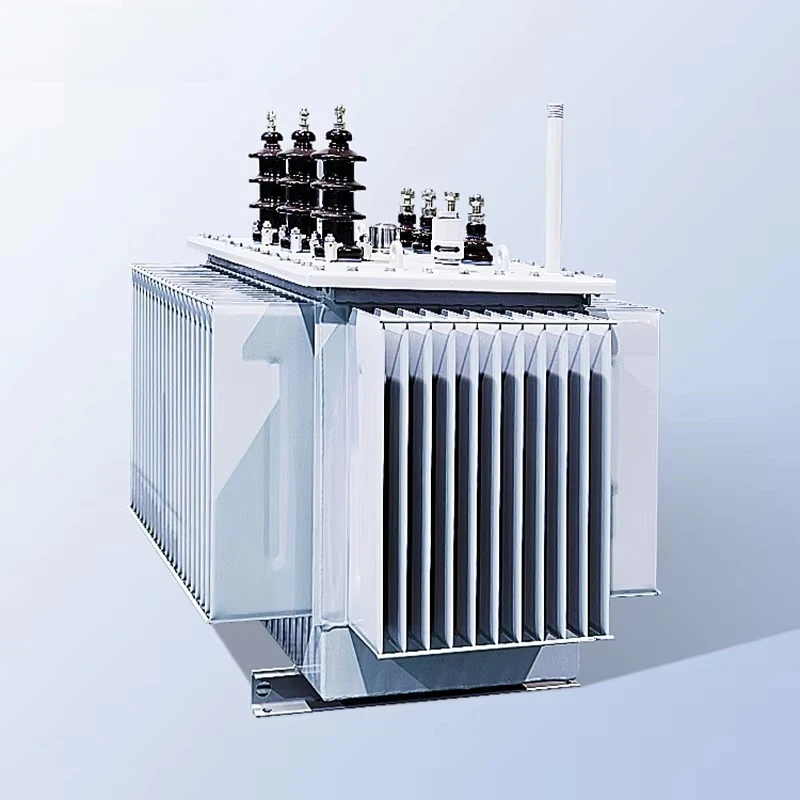 Aluminum Winding Oil Immersed Transformer Three Phase 6kV 10kV 0.4kV Power Distribution for Residential Community Customized