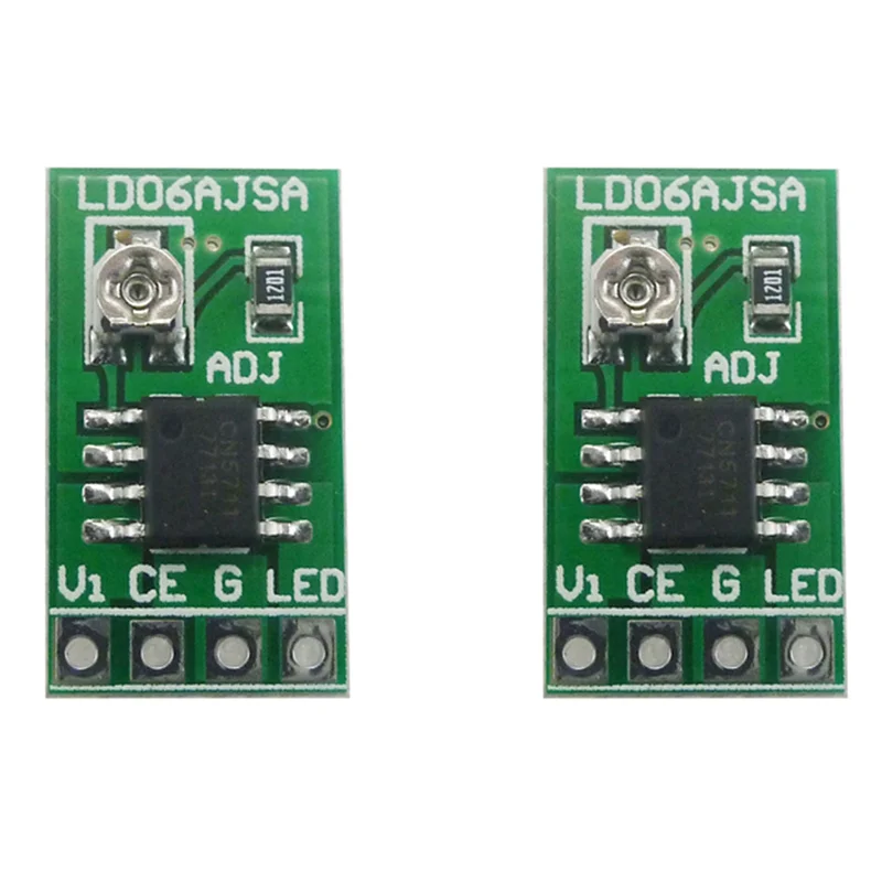 Controlador LED A55T 2X DC 3,3 V 3,7 V 5V 30-1500MA módulo ajustable de corriente constante Placa de Control PWM para USB 18650 Li-