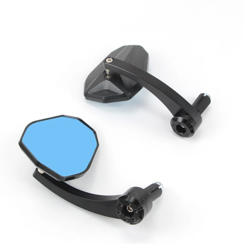 

17-22mm Bar End Mirror For Motorcycle Aluminum Alloy Mirror Universal For VOGE 525DSX 300AC Ducati 749 Aprilia Pegaso 650 SR50