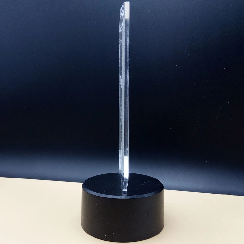 

3D LED Multicolored Illusion Visual Night Light USB Powered Touch Table Desk Lamp for Bedroom (Guitar)