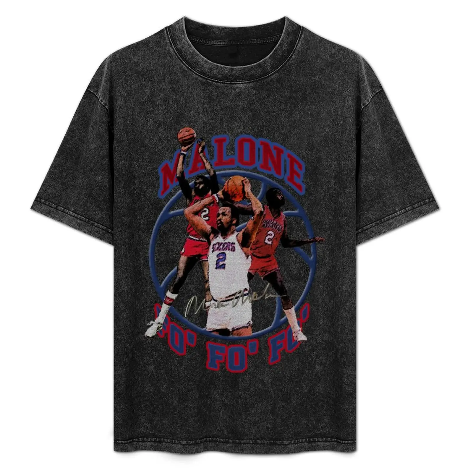 

Moses Malone T-Shirt plus size tops funny shirt cotton vintage mens graphic t-shirts