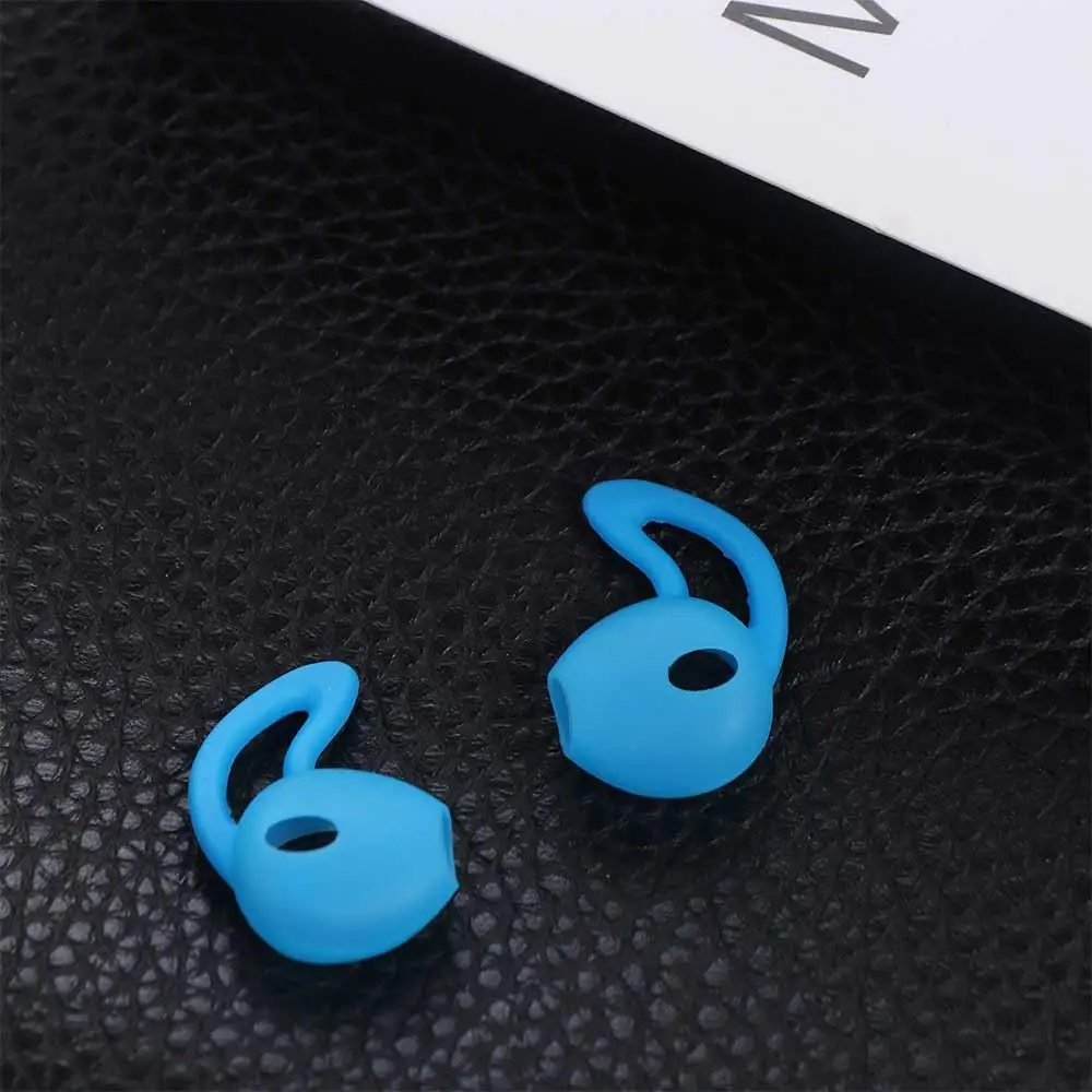 1 Pair Silicone Earphone Holder Prevent Falling Off Anti Drop Silicone Earbud Covers Non-Slip Anti Falling Protector Earphone