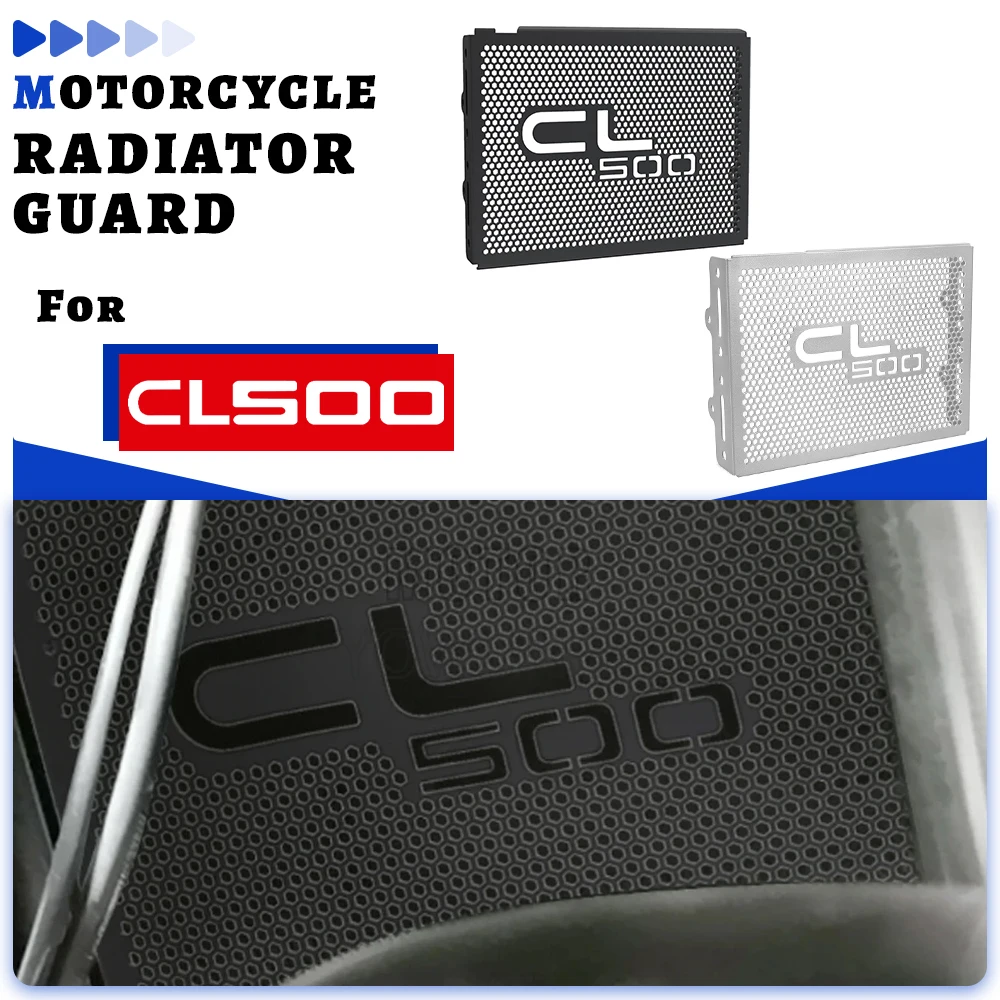 For Honda CL500 CL 500 2025 2023 2024 cl500 cl 500 Motorcycle CNC Radiator Grille Cover Guard Protection Protetor Accessories