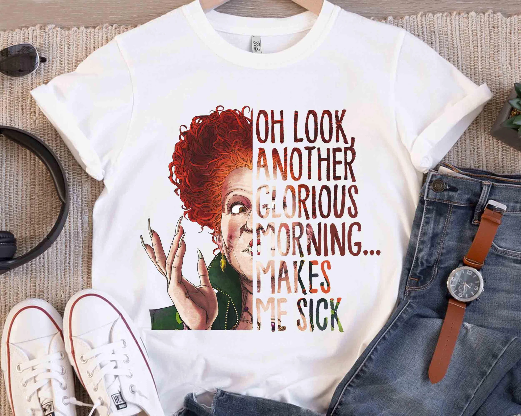 เสื้อยืดฮาโลวีนโฮคัส โพคัส แซนเดอร์สัน ซิสเตอร์ส, เสื้อยืดแม่มดดิสนีย์, บิลลี่ บัตเชอร์สัน, เสื้อยืดโฮคัส โพคัส แค่ตัวเดียว