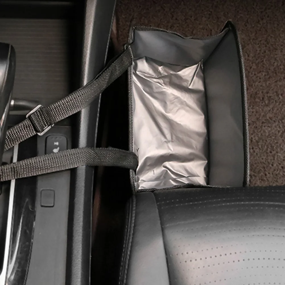 

Car Trash Can Collapsible Garbage Holder Foldable Hanging Container Accessories Bin