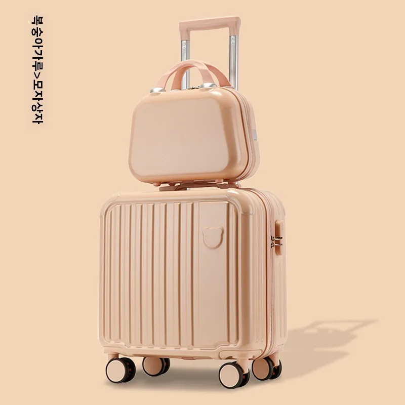 

Легкий небольшой чемодан для ручной клади, ящик для пароля, который не требуется, идеально подходит для воздушных путешествий, портативная сумка Cact