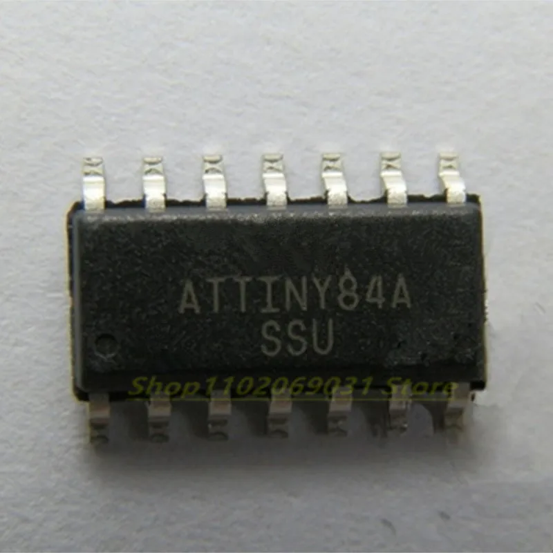 5PCS ATTINY84A-SSU  ATTINY84A   SOP14