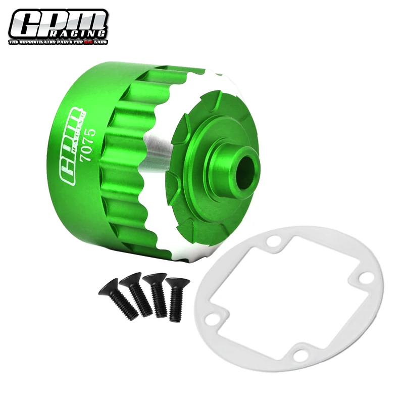 LOSI 1/6 Super Baja Rey v1 v2용 GPM 7075 합금 전면 센터 리어 디프 하우징